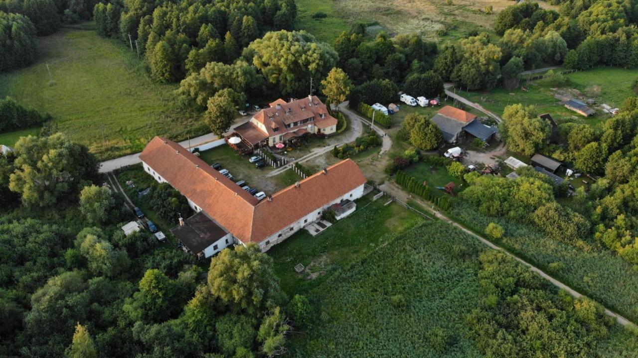 Folwark Luknajno Nad Jeziorem Sniardwy Gospoda Dziedzictwo Kulinarne Warmia-Mazury Mikołajki Εξωτερικό φωτογραφία