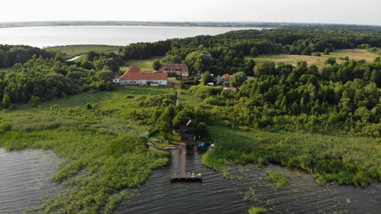 Folwark Luknajno Nad Jeziorem Sniardwy Gospoda Dziedzictwo Kulinarne Warmia-Mazury Mikołajki Εξωτερικό φωτογραφία
